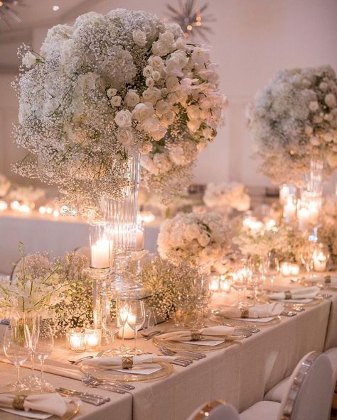 Alicia Townsend on Instagram: “@hotelbelair @johnandjoseph @bloomboxdesigns #aboutdetailsdetails” Glamour Wedding Decorations, Roka Decor, Contemporary Wedding Decor, Baby Blue Weddings, Wedding Glamour, Glamour Wedding, Dream Wedding Decorations, Wedding Cake Table, Dream Wedding Venues