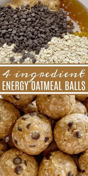 Oatmeal Balls Healthy, Energy Oatmeal Balls, Oatmeal Balls, Healthy Protein Snacks, Energy Ball Recipe, Snacks Saludables, Protein Ball, Quick Oats, Healthy Snacks Easy