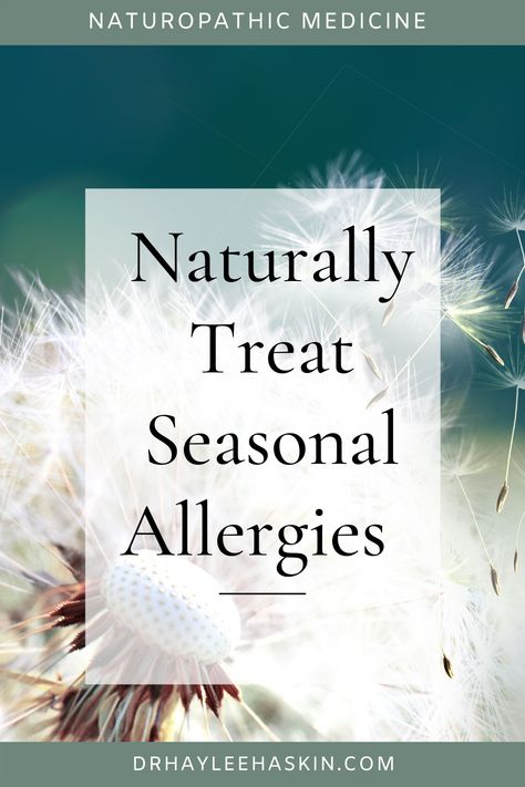 Learn how to naturally treat seasonal allergies at home so that you can feel your very best heading into the springtime allergy season. Allergy Season, Natural Remedies For Allergies, Healing Remedies, Naturopathic Medicine, Natural Healing Remedies, Seasonal Allergies, Homeopathic Remedies, Natural Medicine, Natural Healing