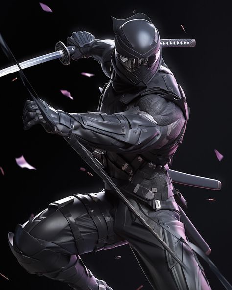 Snake Eyes Gi Joe, Ninja Outfit, Cheetah Cubs, Futuristic Armor, Comic Book Drawing, Cobra Commander, Jesus Christ Artwork, Snake Eyes, World Of Darkness