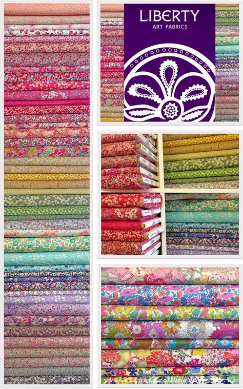 Liberty Art Fabrics - Alice Caroline - Liberty fabric, patterns, kits and more - Liberty of London fabric online Liberty Quilt, Fabric Outlet, Liberty Art, Liberty Art Fabrics, Liberty Of London Fabric, Sewing Fabrics, Lawn Fabric, Pretty Fabric, Liberty Print