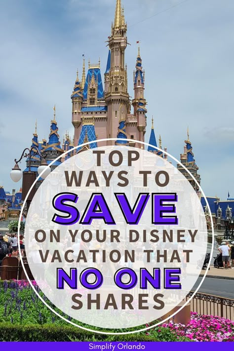 cheapest way to do Disney World Disney For Cheap, Ways To Save At Disney World, Budget Disney World Vacation, Disney Need To Know Tips, How To Save For Disney World, Disney World Budget Planner, Disney Money Saving Tips, Cheap Disney World Vacation, Planning Disney World Vacation