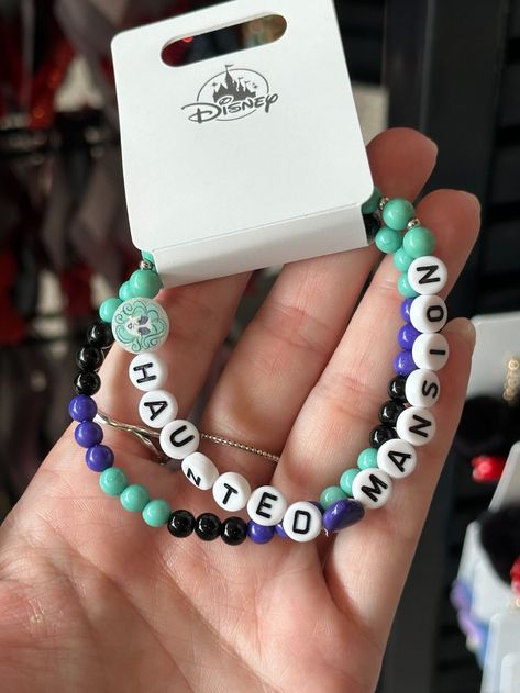 Character and Attraction-Themed Friendship Bracelets Arrive at Walt Disney World 2 Disney World Friendship Bracelet, Disney Bracelet Ideas, Disney Friendship Bracelet, Disney Cast Member, Disney Bracelet, Turquoise Charm, Shanghai Disney Resort, Scary Halloween Party, Pink And Blue Flowers