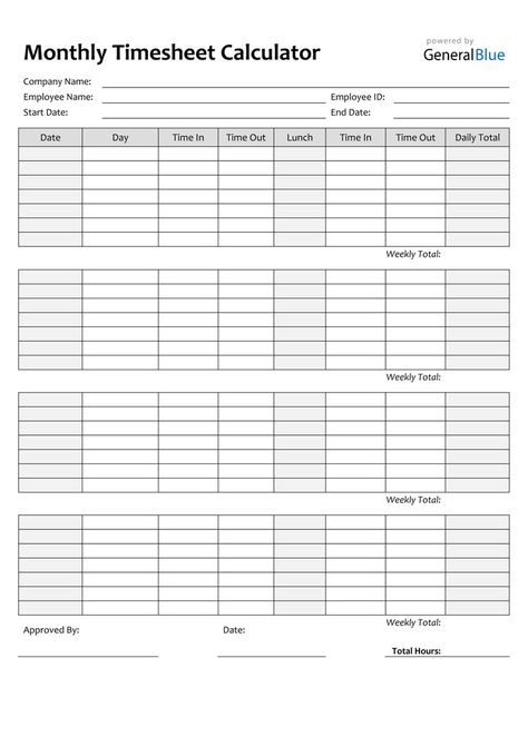 Use this free monthly timesheet calculator to track employee hours in a four-week period. It is downloadable and printable in PDF, Word, and Excel. Excel Timesheet Template, Monthly Time Sheet Printable, Homework Planner Printable, Time Sheet Printable, Computer Organization, Hours Tracker, Sweet Quotes For Girlfriend, Timesheet Template, Time Sheet