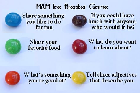 My Top 10 Church Small Group Ice Breakers [Super Fun & Easy] M M Ice Breaker Game, Small Group Ice Breakers, Group Ice Breakers, Ice Breaker Games For Adults, Ice Breaker Game, Ice Breaker Games, Games For Adults, Ice Breaker, Games For Teens