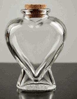 Small Glass Jars, Sand Ceremony, Glass Jars With Lids, Apothecary Bottles, Potion Bottle, Bottles And Jars, Glass Heart, Glass Etching, Glass Containers