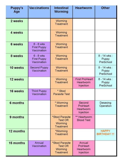 Puppy Vet Schedule, Puppy Vacation Schedule, Breeding Dogs Tips, Dog Breeding Kennels Ideas, Whelping Box Ideas, Puppy Calendar, Puppy Breeding, Puppy Growth Chart, Puppy Whelping