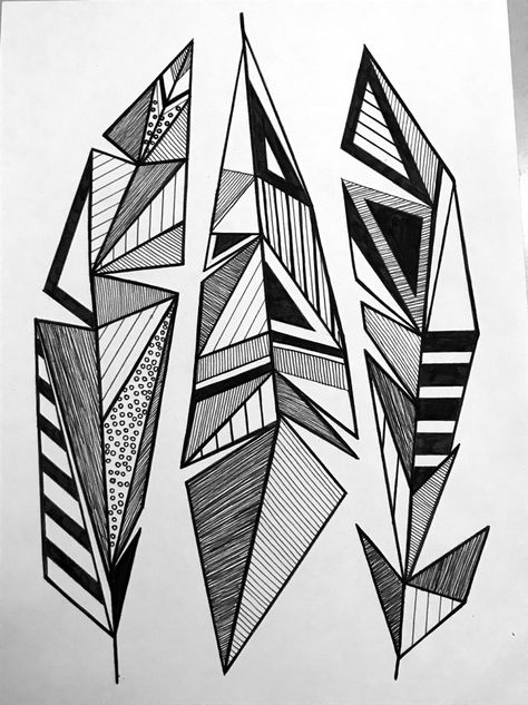 Kaveh Art, Kritika Sharma, Feather Sketch, Indian Feather Tattoos, Basic Art Techniques, Geometric Leaf, Animal Tattoo Ideas, Blue Flower Wallpaper, Geometric Drawing