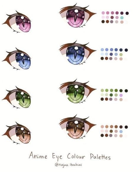 Best Eyes, Eye Drawing Tutorials, Anime Tutorial, Eyes Drawing, 캐릭터 드로잉, Coloring Tutorial, Anime Eye Drawing, Digital Painting Tutorials, Poses References