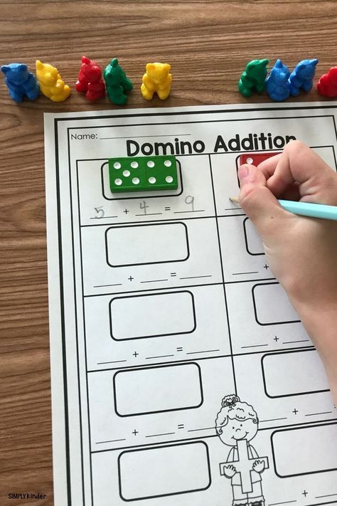 Domino Addition Free Printable Addition  Subtraction for Kids | Addition  Subtraction Activities | Addition  Subtraction Printouts | Learning to Add| Learning to Subtract | Beginner Math | Printable | Worksheets | Games #addition #subtractions #math #kidsactivities Preschool Math Addition, Introducing Addition First Grade, Addition Year 1, Adding With Dominoes, Domino Games For 1st Grade, Ks1 Activities Free Printable, 1st Grade Math Stations Free, Year 2 Addition, Addition To 10 Games