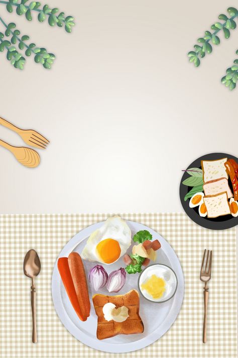 Stylish Healthy Nutrition Breakfast Gourmet Background Menu Background Aesthetic, Breakfast Gourmet, Breakfast Background, Breakfast Wallpaper, Health Food Breakfast, Healthy Food Pictures, Breakfast Poster, Nutrition Breakfast, Breakfast Nutrition