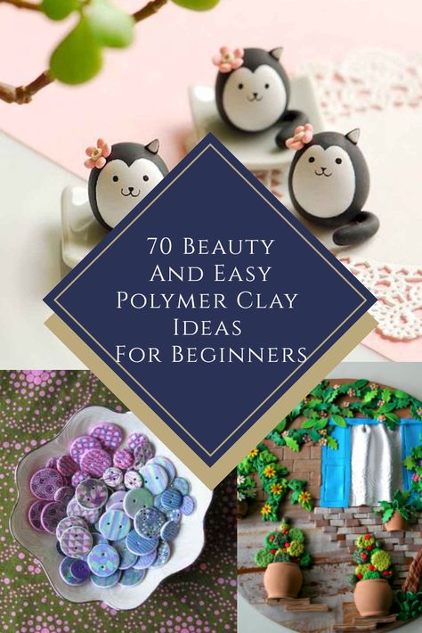 These cute polymer clay ideas you'll definitely love to do as a beginner! Polymer Clay Modelling, Polymer Clay Figures Easy Step By Step, Leftover Clay Ideas, Polymer Clay Creations Easy, Polymer Crafts Ideas, Easy Polymer Clay Ideas For Beginners, Polymer Clay Diy Ideas, Polymer Clay Crafts For Beginners Step By Step, Modeling Clay Ideas Step By Step