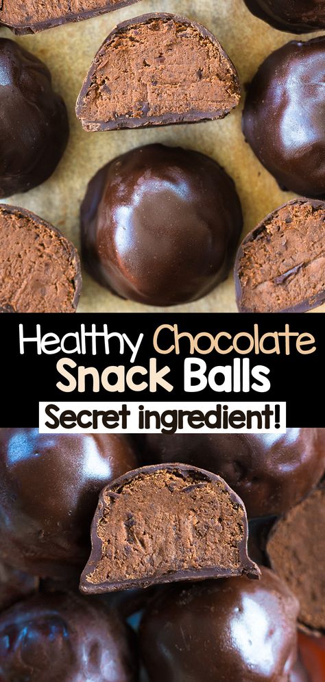 Simple Desserts Healthy, Healthy Indulgent Snacks, Healthy Chocolate Chip Desserts, Low Calorie Protein Balls Healthy, Chocolate Peanut Butter Balls Healthy, Healthy High Snacks, Sweet Treats Easy To Make Healthy, Healthy Desserts Snacks, Chocolate Bark Healthy