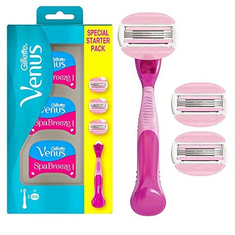 Kit Packaging, Rangement Makeup, Razor For Women, دورة شهرية, Shaving Gel, Gillette Venus, Cute School Stationary, Natural Face Skin Care, Body Hygiene