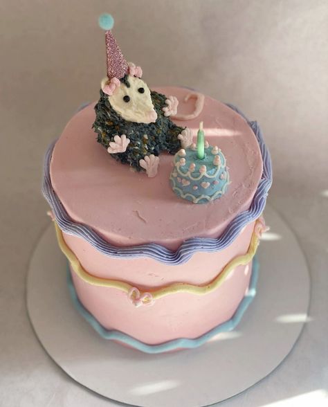 Pastel Cupcakes, Torte Cupcake, Cute Baking, Pretty Dessert, Think Food, Pretty Birthday Cakes, Cute Birthday Cakes, Just Cakes, Cute Desserts