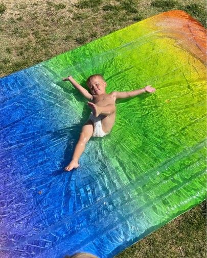 Water Blob, Birthday Toys, Preppy Summer, Water Slide, Kids Ideas, Water Slides, Camping Hacks, Fun Stuff, Beach Mat