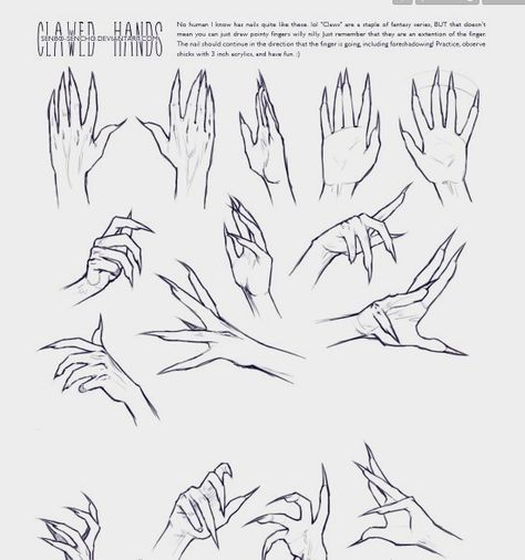 Idk how to Art - How to draw hands Clawed Hands, Beautiful Pencil Drawings, Nail Drawing, Hand Drawing Reference, Hand Reference, Poses References, Anatomy Drawing, Figure Drawing Reference, Body Drawing