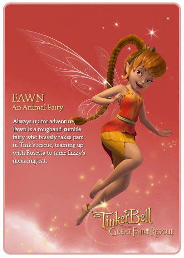 Disney Fairies - Fawn Tinkerbell Makeup, Fawn Fairy, Tinkerbell Characters, Fairies Movie, Disney Faries, Tinkerbell Movies, Disney Fairies Pixie Hollow, Tinkerbell And Friends, Image Princesse Disney