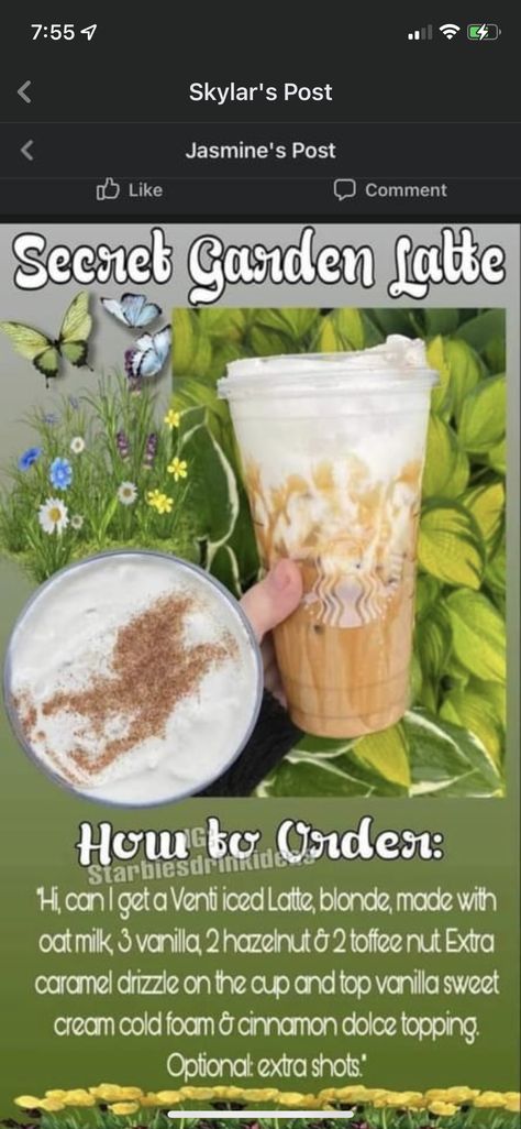 Disney Starbucks Drinks, Coffee Diy Recipes, Starbucks Ideas, Coffee Orders, Disney Dishes, Cold Starbucks Drinks, Starbucks Orders, Coffee Beverages, Starbucks Drinks Diy