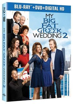 GET READY FOR NON-STOP LAUGHTER IN THE SECOND CHAPTER OF NIA VARDALOS� HILARIOUS CELEBRATION OF FAMILY � OPA! MY BIG FAT GREEK WEDDING 2  AVAILABLE ON DIGITAL HD JUNE 7, 2016 BLU-RAY�, DVD AND ON DEMAND JUNE 21, 2016  FROM UNIVERSAL PICTURES HOME ENTERTAINMENT �The love and laughs are all back!� � WGN AMERICA Nia Vardalos, My Big Fat Greek Wedding, Tam Film, John Corbett, Romance Movie, John Stamos, Movies 2016, My Fair Lady, Greek Wedding