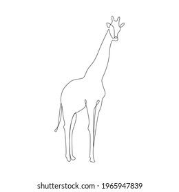 Giraffe One Line Drawing, Single Line Giraffe Tattoo, One Line Giraffe Tattoo, Fineline Giraffe Tattoo, Giraffe Line Art, Fine Line Giraffe Tattoo, Giraffe Line Drawing, Simple Giraffe Tattoo, Minimalist Giraffe Tattoo