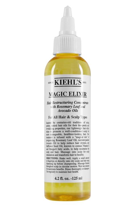 Kiehl's Magic Elixir Hair Restructuring Concentrate Magic Elixir, Dandruff Causes, Dry Scalp Treatment, Hair Elixir, Hair Dryness, Natural Hair Oils, Healthy Advice, Mary Kate Olsen, Itchy Scalp