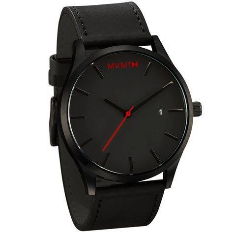 Men's Black cased Tan leather watch from MVMT Watches. This Tan leather version is a versatile watch, fitting in casual, formal and professional setting Mvmt Watches, Black Leather Watch, Mens Watches Leather, Minimalist Watch, Mens Fashion Watches, Casual Watches, Sports Watch, Nixon, Women's Watch