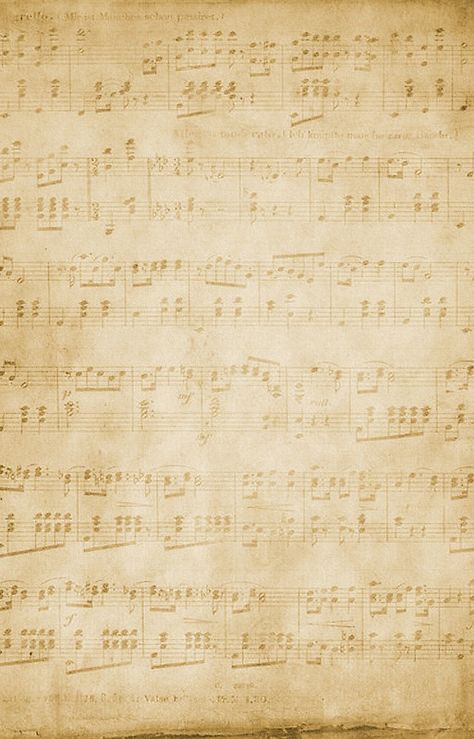 Vintage Sheet Music Background Vintage Writing Paper, Notes Background, Music Notes Background, Music Notes Art, Old Paper Background, Etiquette Vintage, Vintage Writing, Old Sheet Music, Image Paper