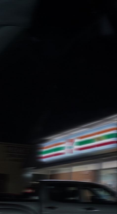 711 Pictures, Seven Eleven Aesthetic Night, Nostalgic Aesthetic Wallpaper, 711 Gas Station, 711 Aesthetic, Liminal Space Aesthetic Wallpaper, Seven Eleven Aesthetic, Aesthetic Background For Insta Story, Liminal Space Wallpaper