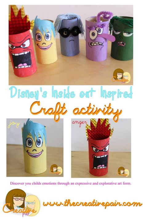 Inside Out Activities For Kids, Inside Out Crafts, Inside Out Activities, Inside Out Party Ideas, Emotions Preschool, Inside Out Emotions, Emotions Activities, Social Emotional Activities, Disney Inside Out