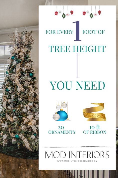 Tips to Decorate Your Christmas Tree Like a Pro! - MOD Interiors Colored Light Christmas Tree Ideas, Decorate Christmas Tree Like A Pro, 12 Foot Christmas Tree, Christmas Tree Decorating Tips, Christmas Tree Inspo, Appetizers Christmas, Door Lights, Buffalo Plaid Christmas Decor, Diy Christmas Garland