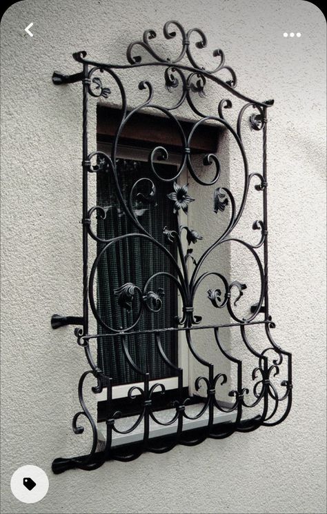 Streets View Window Security Bars, Iron Window Grill, Grill Designs, Modern Window Grill, Home Window Grill Design, Window Grill Design Modern, Window Bars, Metal Grill, Wrought Iron Decor