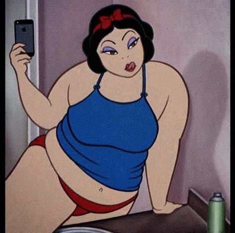 Fat snow white🍎😂😂😂 #justforfun (!!!) Snow White Pfp, Snow White Meme, Snow White Funny, Snow White Icon, Fat Disney Princesses, Fat Cartoon Characters, Snow White Quotes, Fat Princess, Artsy Wallpaper