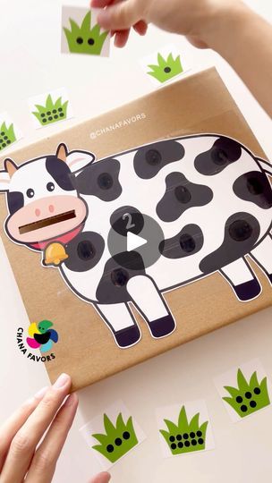 1.1M views · 11K reactions | 🌟 Introducing our newest printable: "Counting Cow Game"! 🐄🌾 Let your kids enjoy a fun-filled learning experience with this creative counting activity. Watch as they improve their number recognition and fine motor skills while feeding the cows their numbered grass.   Perfect for parents and teachers seeking engaging ways to teach counting to little ones. Grab yours now and make learning a joyous adventure!  🌈 Shop for Printable PDF Files 🖨 Chanafavors.etsy.com   #chanafavors #learningisfun #earlylearning #preschoolactivities #toddleractivities #kidsactivities #finemotorskills #earlychildhoodeducation #MathFun #mathforkids | Chanafavors | Janapriyan Levine · Friday Memes And Chicken Wingz Farm Animals For Kids Activities, Farm Animals Activity For Preschoolers, Number 11 Activity, Feeding Animals Activities, Farm Animal Toddler Activities, Cow Activities For Preschool, Cow Feeding, Animal Diet, Stimulation Activities