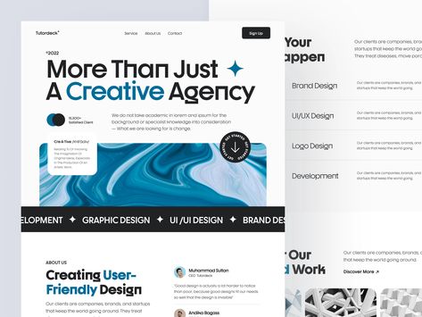 Business Website Design Templates, Creative Agency Website, Agency Landing Page, Interactive Web Design, Unique Web Design, Agency Website Design, Modern Website Design, Ui Design Website, Publicidad Creativa