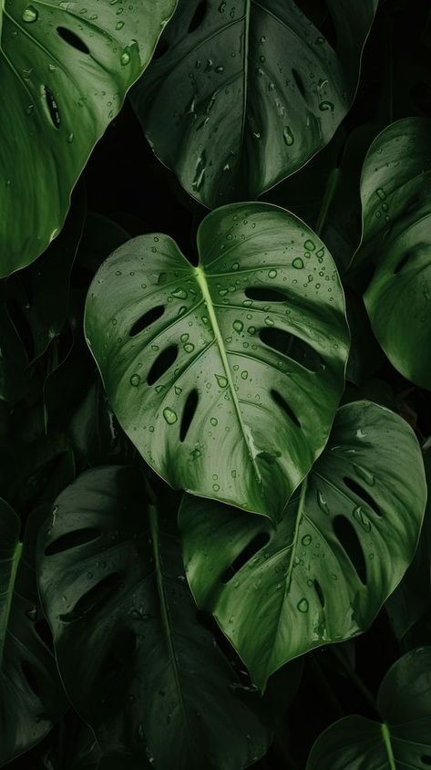 Monstera leaves nature plant green. AI generated Image by rawpixel. | premium image by rawpixel.com / north Plant Nature Aesthetic, Greenery Astethic Wallpapers, Leaf Images Nature, Monstera Plant Background, Nature Inspiration Board, Monstera Plant Photography, Green Images Aesthetic, Plants Photography Aesthetic, Plants Background Aesthetic