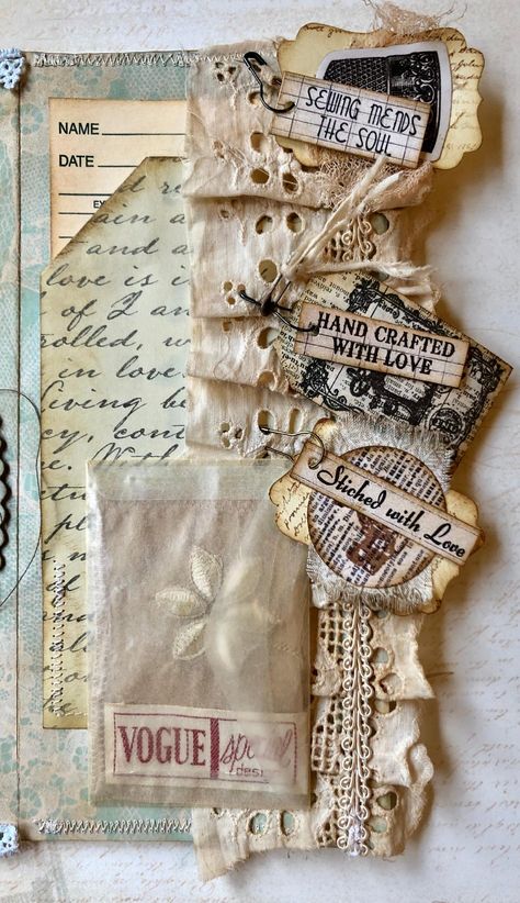 Junk Journal Tags Ideas, Junk Journal Tags, Handmade Journals Diy, Scrapbook Embellishments Diy, Journal Elements, Journal Embellishments, Tiny Tags, Journal Tags, Smash Journal