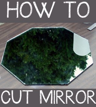 how to cut mirror.. I just ask my Neighbor that does stained glass!! ;) How To Cut Mirror, زجاج ملون, Diy Mirror, Do It Yourself Projects, Stained Glass Mosaic, Crafty Diy, A Mirror, Easy Tutorial, Diy Projects To Try