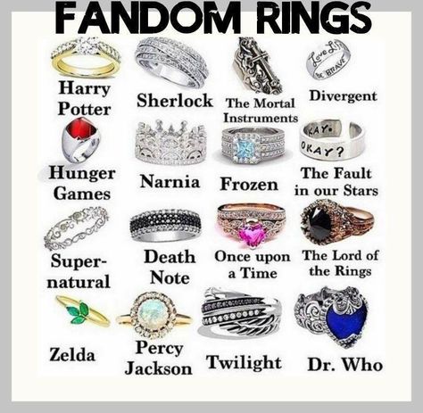 Rings Fandom Rings, Citate Harry Potter, Stile Harry Potter, Buku Harry Potter, The Fault In Our Stars, Divergent, Maze Runner, Narnia, Hunger Games