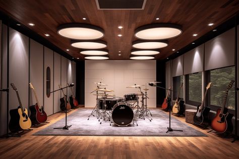 The Best Lighting Design Ideas for Music Recording Studio: Effective & Cool – LED Lights Direct Studio Music Design, Music Studio Lighting, Best Led Lights, Music Studio Design, Linear Light Fixture, Lighting Design Ideas, Music Recording Studio, Music Recording, Linear Light