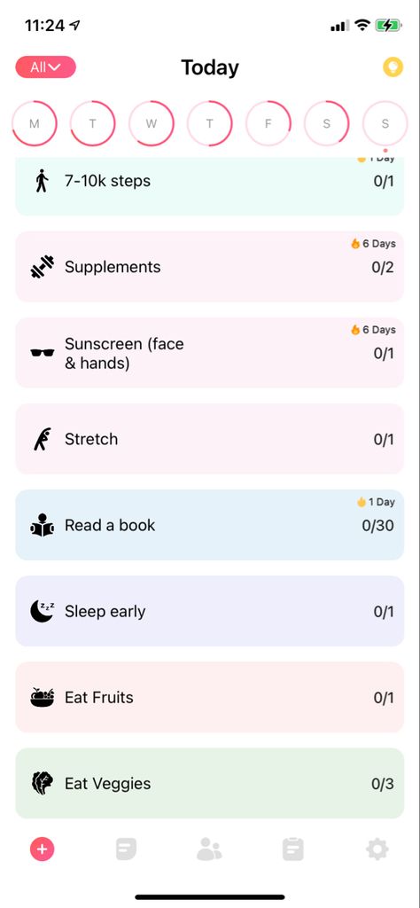 Apps To Better Yourself, Habit App Design, Routine Apps Daily, Habit Tracking Aesthetic, Habit Tracking App, Routine Planner App, Daily Planner Apps, Habit Wallpaper, Routine Apps