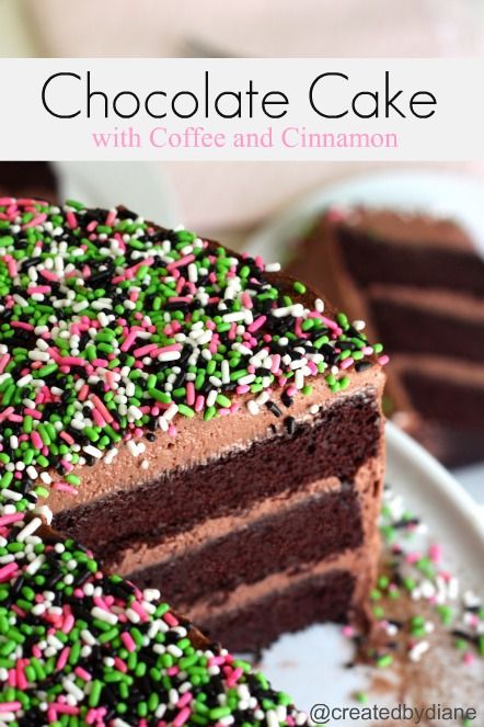 Chocolate Cake with Coffee and Cinnamon Chocolate Cake Recipe With Coffee, Pudding Frosting, Cake With Coffee, Chocolate Cake With Coffee, Valentines Recipes Desserts, Low Carb Cheesecake, Valentine Desserts, Gateaux Cake, Chocolate Pudding