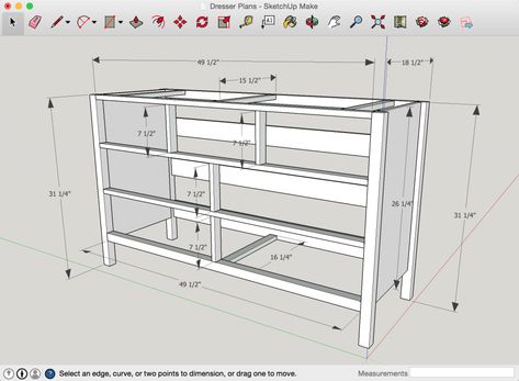 Dresser frame Build Dresser, Diy Dresser Build, Diy Dresser Plans, Diy Farmhouse Bed, Dresser Decor Bedroom, Dresser Plans, Extra Wide Dresser, Outdoor Woodworking Projects, Farmhouse Dresser