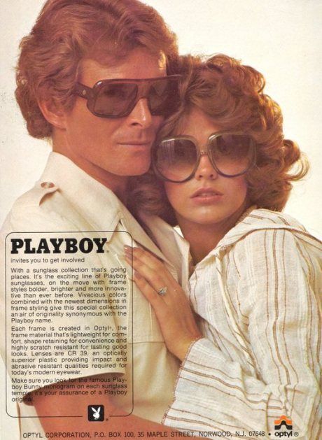 #Vintage Eyewear Ad circa 1970. Optyl distributed Playboy Eyewear. Optyl bought by Safilo Eyewear Ad, 1970s Sunglasses, 70s Sunglasses, Patti Hansen, 80s Sunglasses, Lauren Hutton, Vintage Eyewear, Vintage Glasses, Vintage Sunglasses