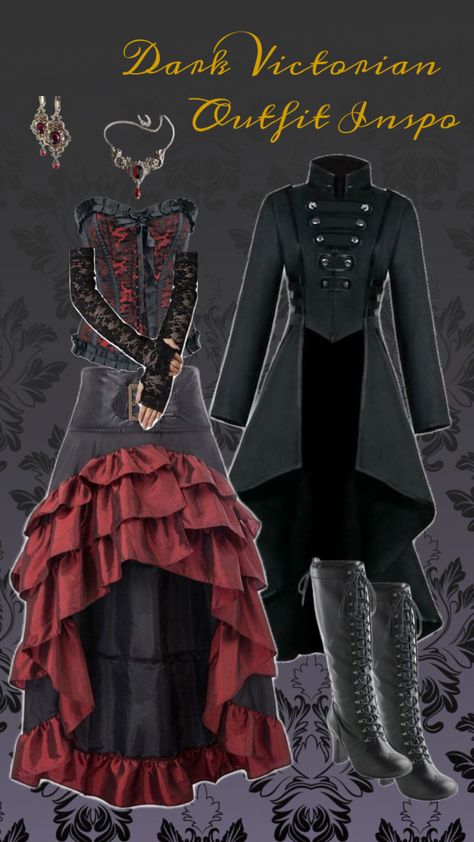 #dark #victorian #outfitinspo #gothicromance #gothic #darkaesthetic #vampireoutfit Dark Victorian, Vampire Clothes, Gothic Romance, Bullet Journal Doodles, Dark Aesthetic, Connect With People, Your Aesthetic, Creative Energy, Fashion Inspo