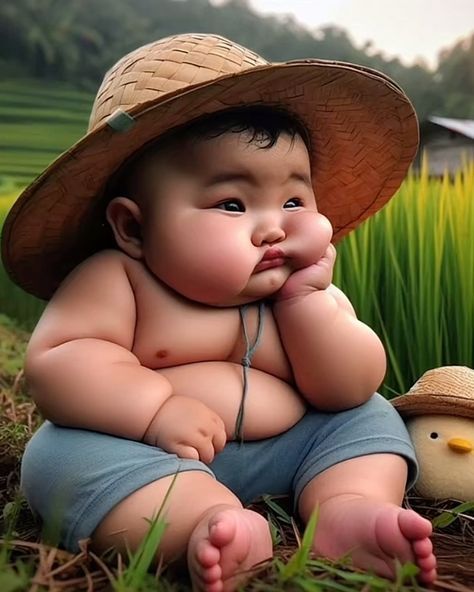 Healthy Meal Prep Ideas, Baby Buddha, Meal Prep Ideas, Asian Babies, Love Couple Photo, Cute Couple Art, Income Ideas, صور مضحكة