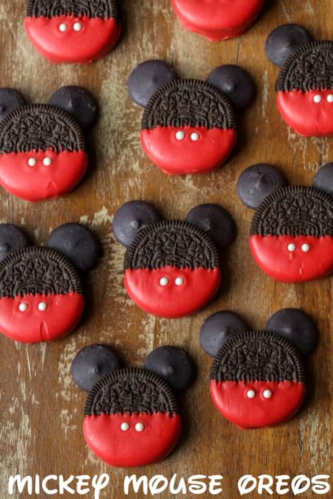 Mickey Mouse Oreos, Mickey Mouse Desserts, Mickey Mouse Treats, Mickey Birthday Cakes, Γενέθλια Mickey Mouse, Mickey Mouse Birthday Theme, Mouse Cookies, Mickey Mouse Birthday Decorations, Mickey First Birthday