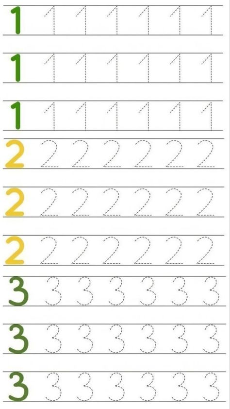 Number 1 2 3 Worksheet Preschool, Number 2 Worksheets Preschool, 123 Worksheets, Free Printable Alphabet Worksheets, Preschool Activities Printable, Homeschool Preschool Activities, Preschool Tracing, Preschool Math Worksheets, Kids Worksheets Preschool