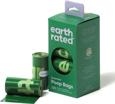 ROLL ON: Our compact and convenient dog poo bag refill rolls help you keep poo bags where you need them–everywhere DURABLE & LEAKPROOF : Extra long, extra strong and 100% leak-proof guaranteed to keep hands clean on the go BETTER BAGS : A new generation of high quality & durable dog poo bags made from 65% certified post-consumer recycled plastic. Giving a second life to over 5 million pounds of landfill-bound plastic a year OUR MISSION: At Earth Rated, We are on a mission to make life with dogs Million Pounds, Dog Poo Bags, Dog Poo, Pet Waste Bags, Treat Pouch, Dog Essentials, Eco Friendly Products, Dog Bag, Dogs Pooping