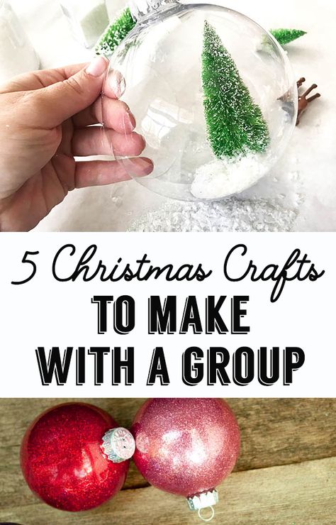 Christmas Craft Ideas For Elderly, Christmas Day Crafts For Adults, Holiday Crafts For Family, Adult Holiday Crafts Diy Projects, Christmas Crafts For Work Party, Christmas Crafts For Office Staff, Holiday Crafts For Adults Diy Projects, Christmas Crafting Party Ideas, Moms Night Christmas Crafts